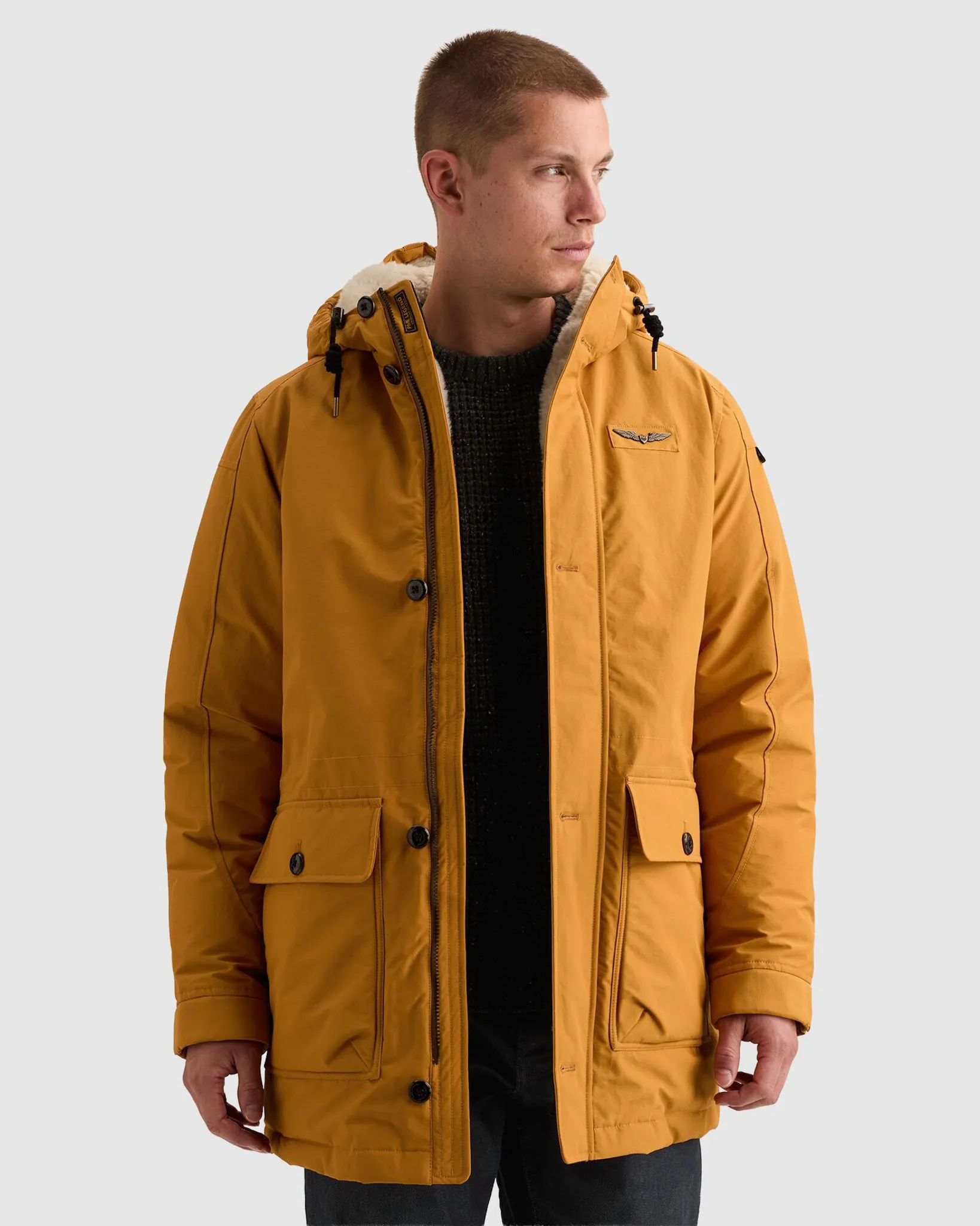 PME Legend B9 Aviation Parka Geel 114206-001-L
