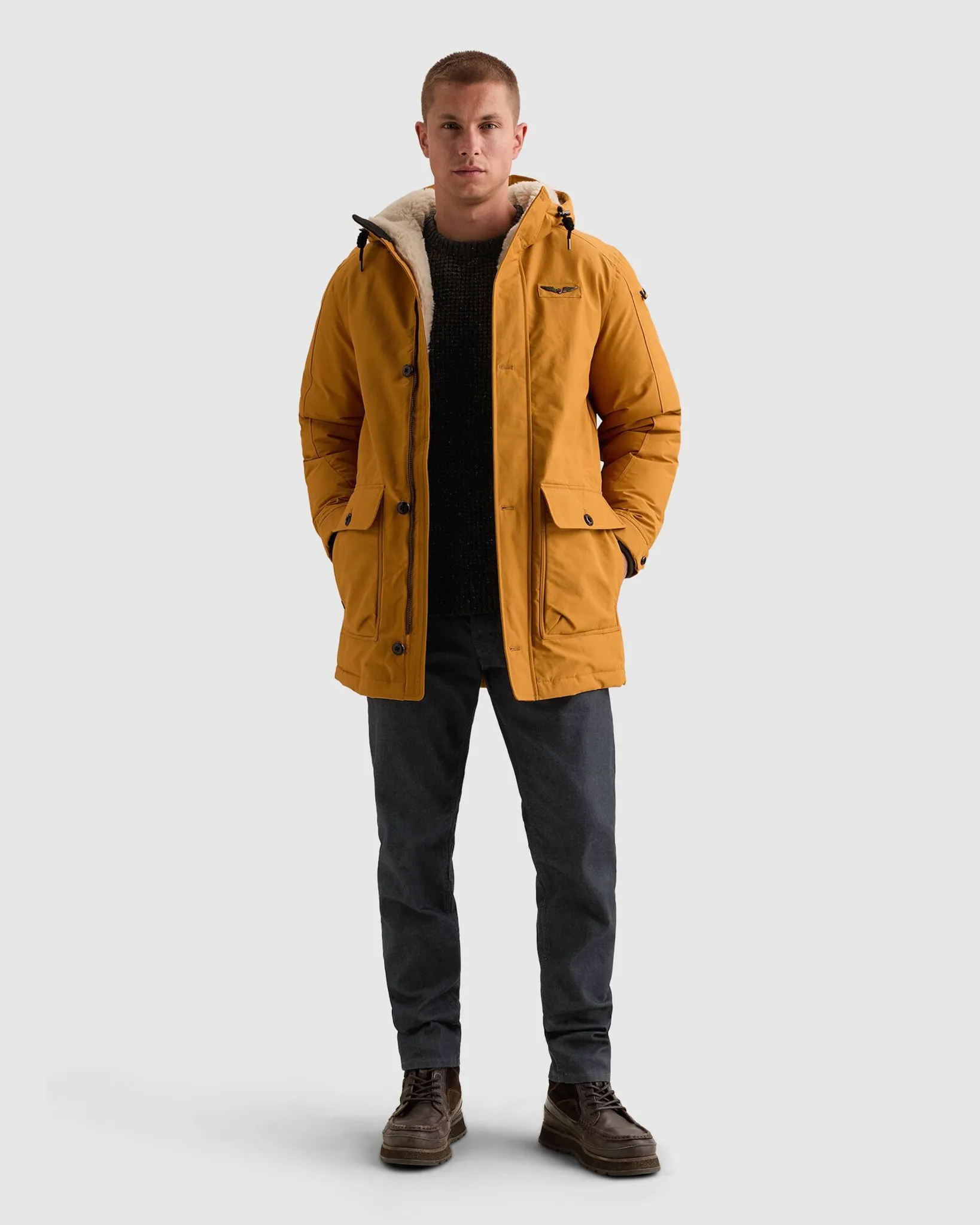PME Legend B9 Aviation Parka Geel 114206-001-L