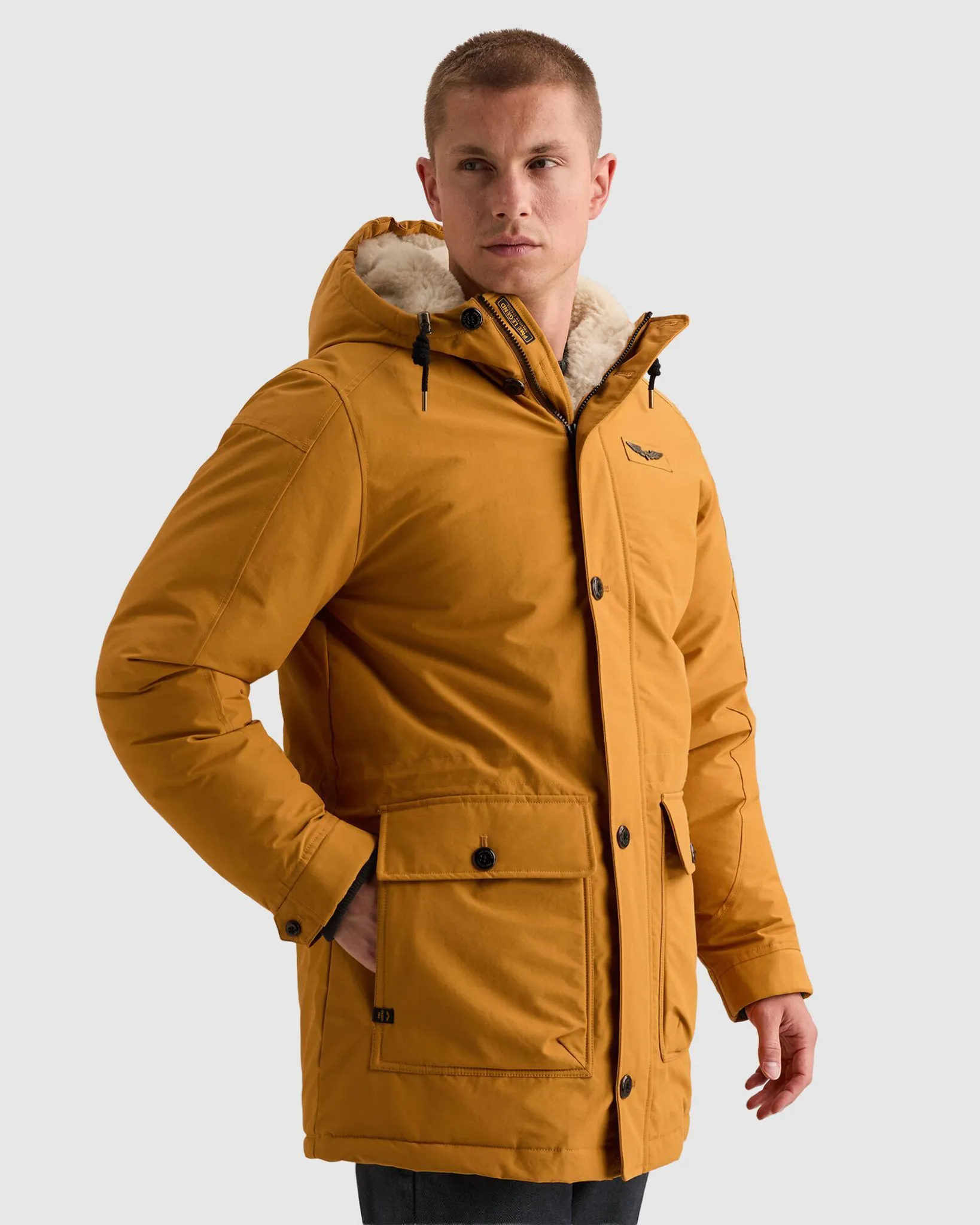 PME Legend B9 Aviation Parka Geel 114206-001-L