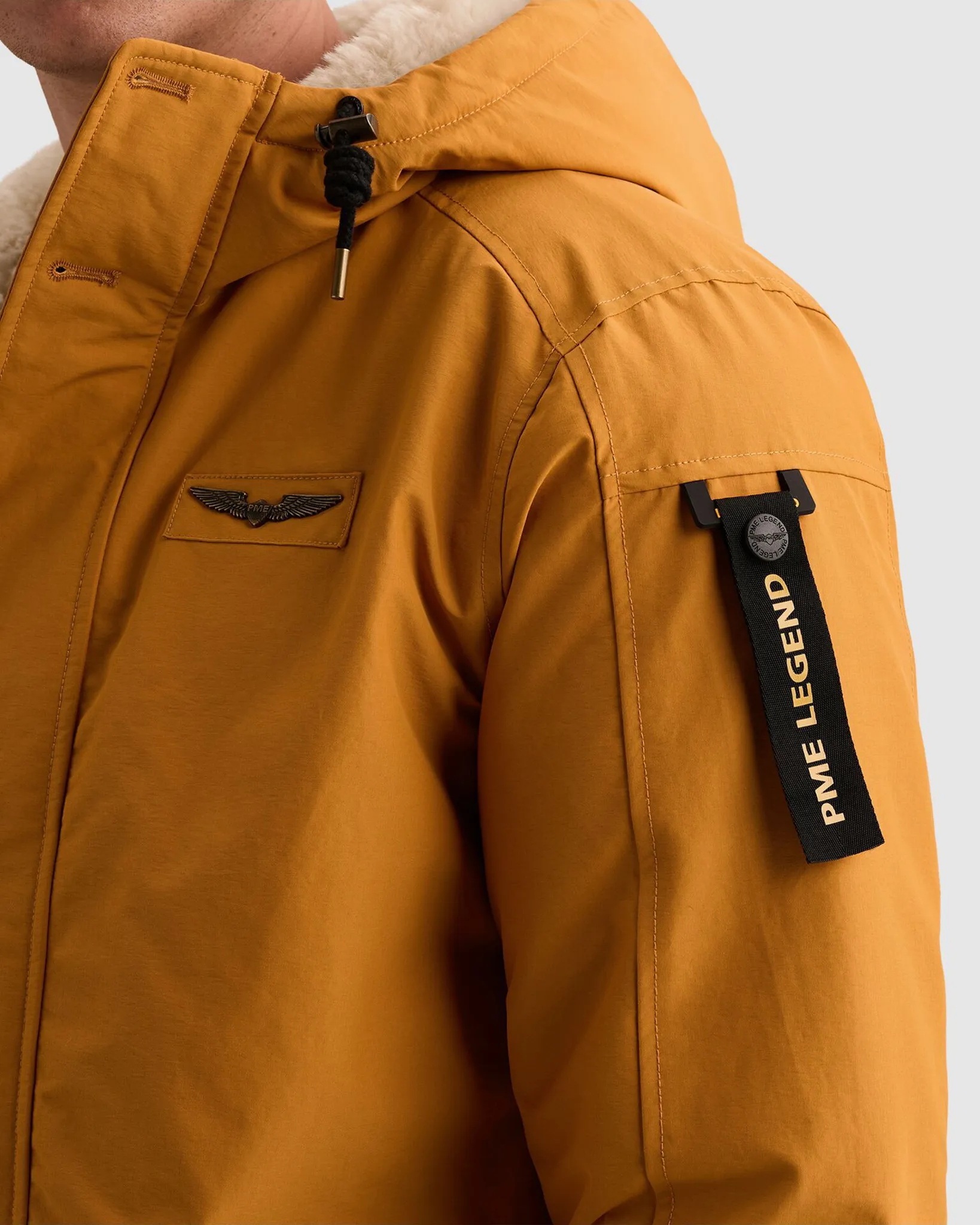 PME Legend B9 Aviation Parka Geel 114206-001-L