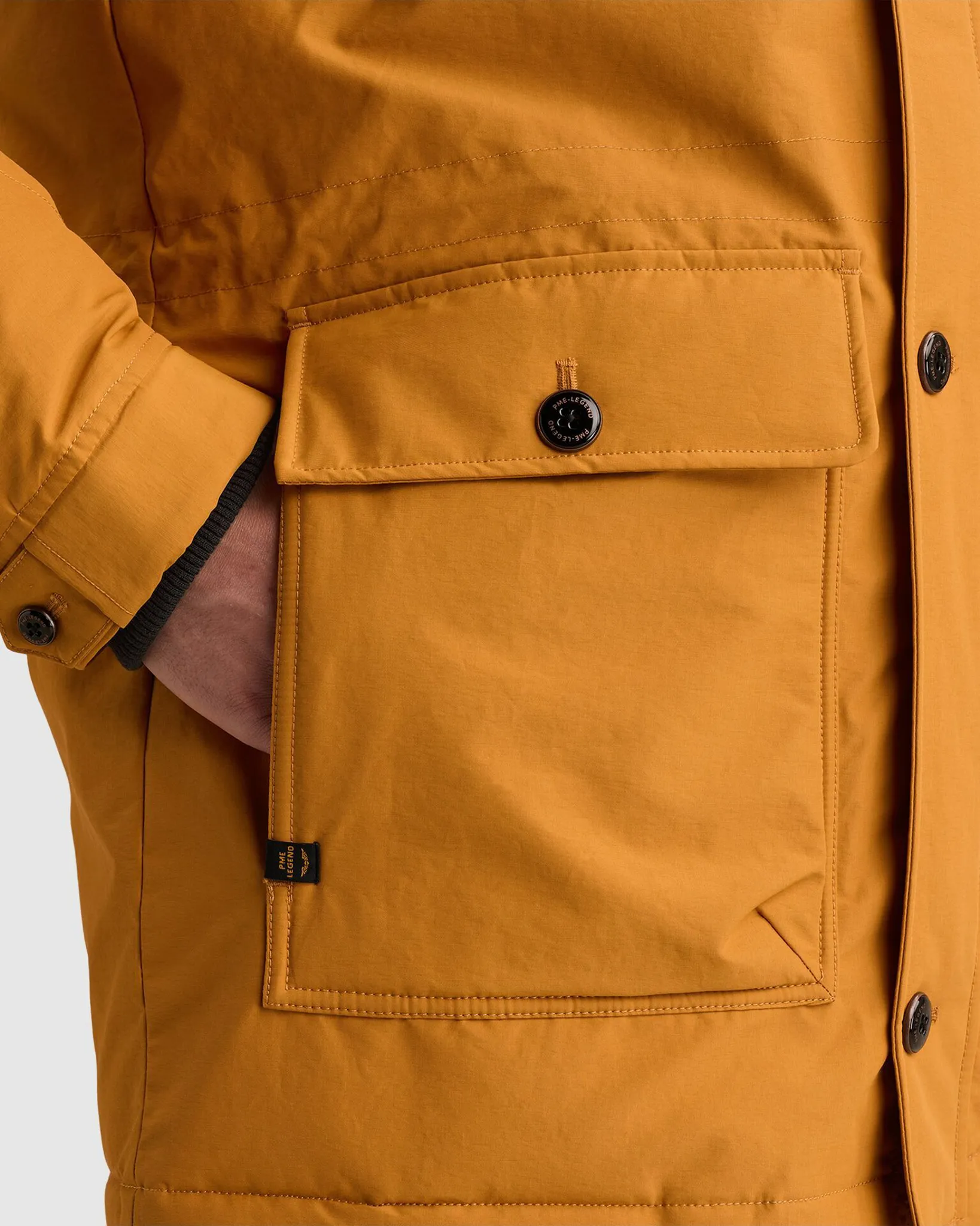 PME Legend B9 Aviation Parka Geel 114206-001-L