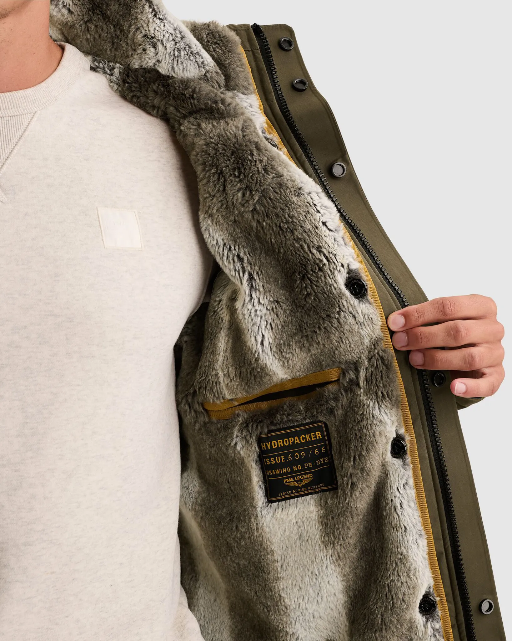 PME Legend Hydropacker Parka Groen 114207-001-L