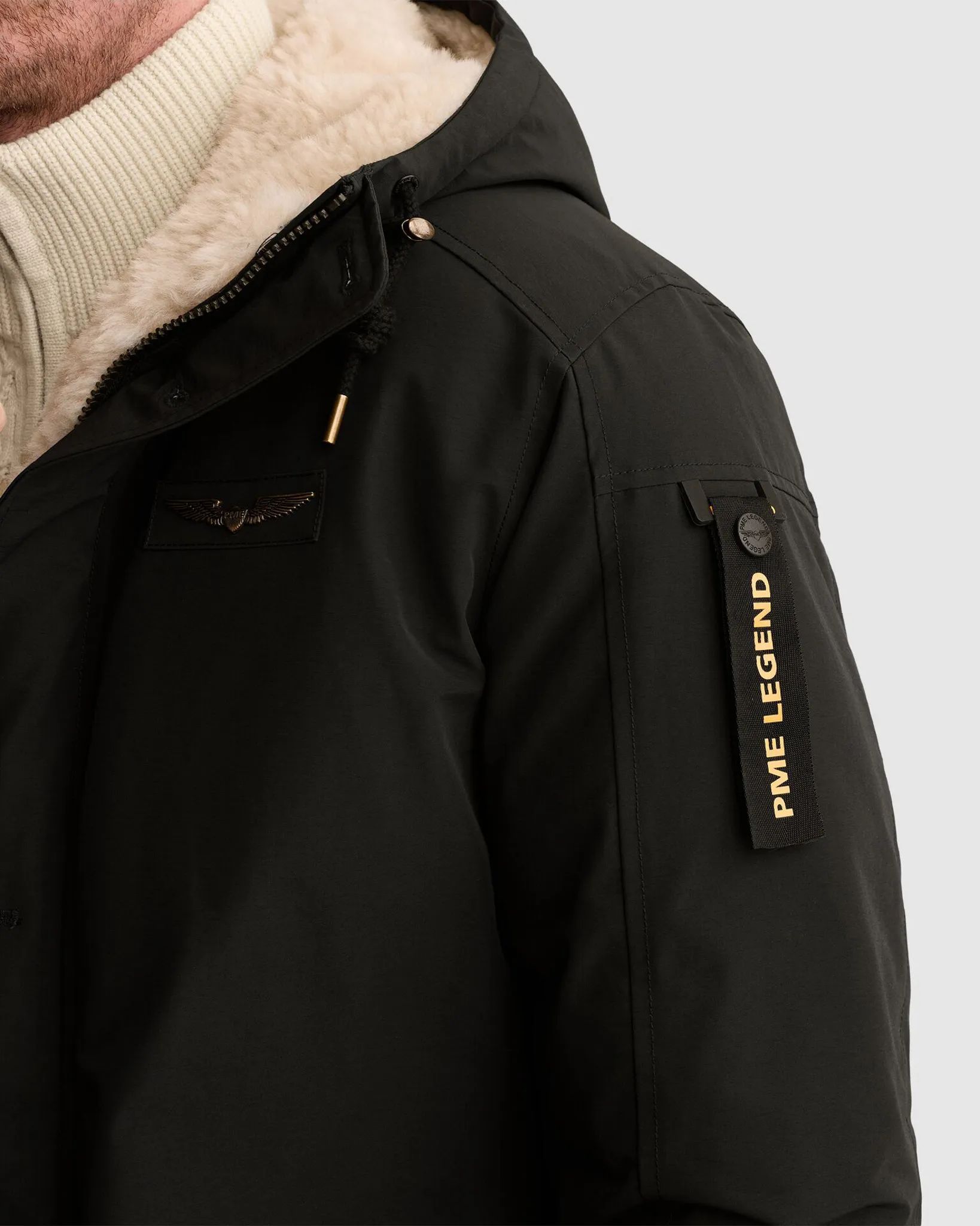 PME Legend B9 Aviation Parka Zwart 114210-001-L