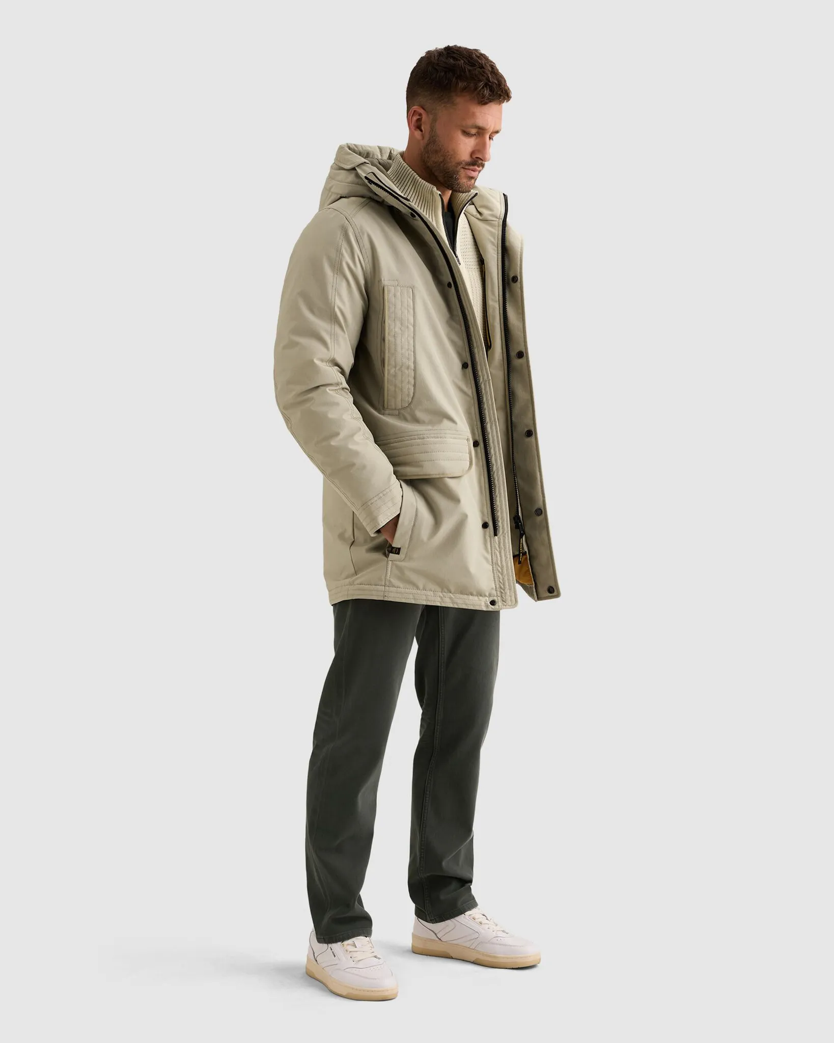 PME Legend Ice Pilot Parka Sand 114211-001-L