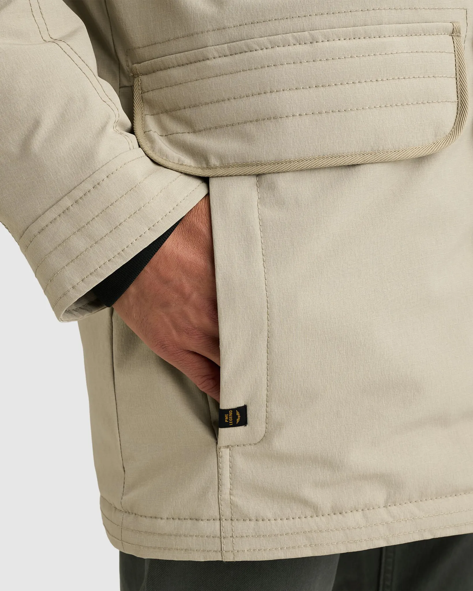 PME Legend Ice Pilot Parka Sand 114211-001-L