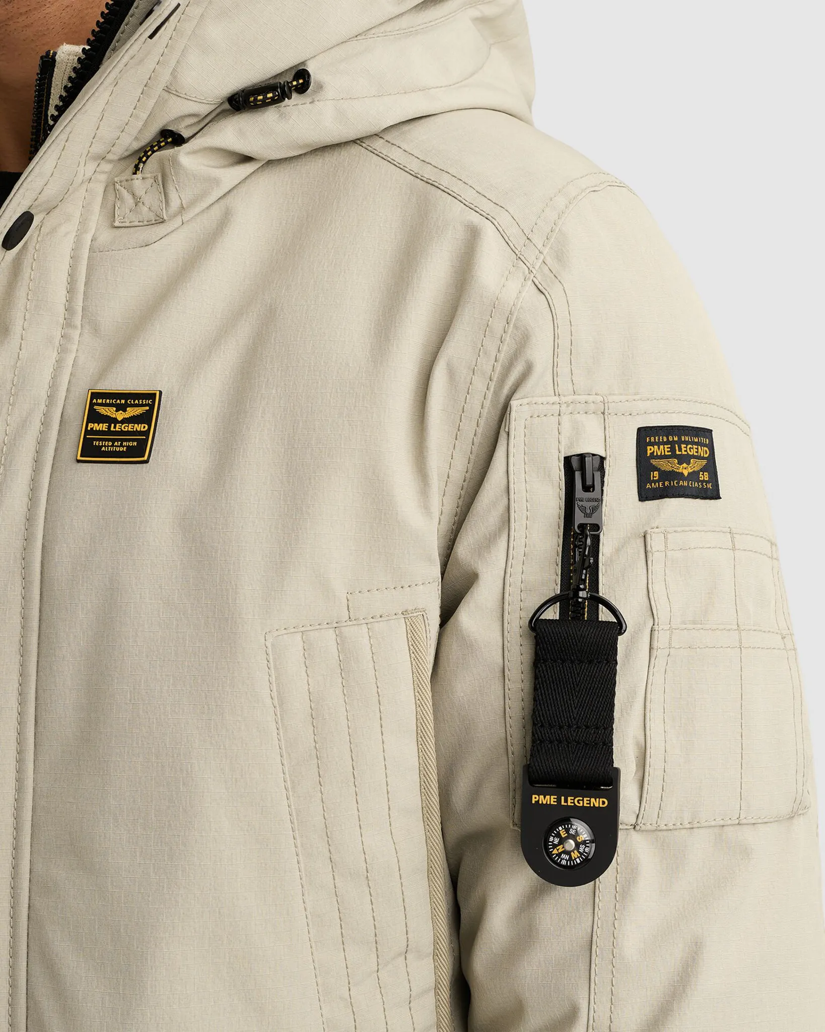 PME Legend Ice Pilot Parka Sand 114211-001-L