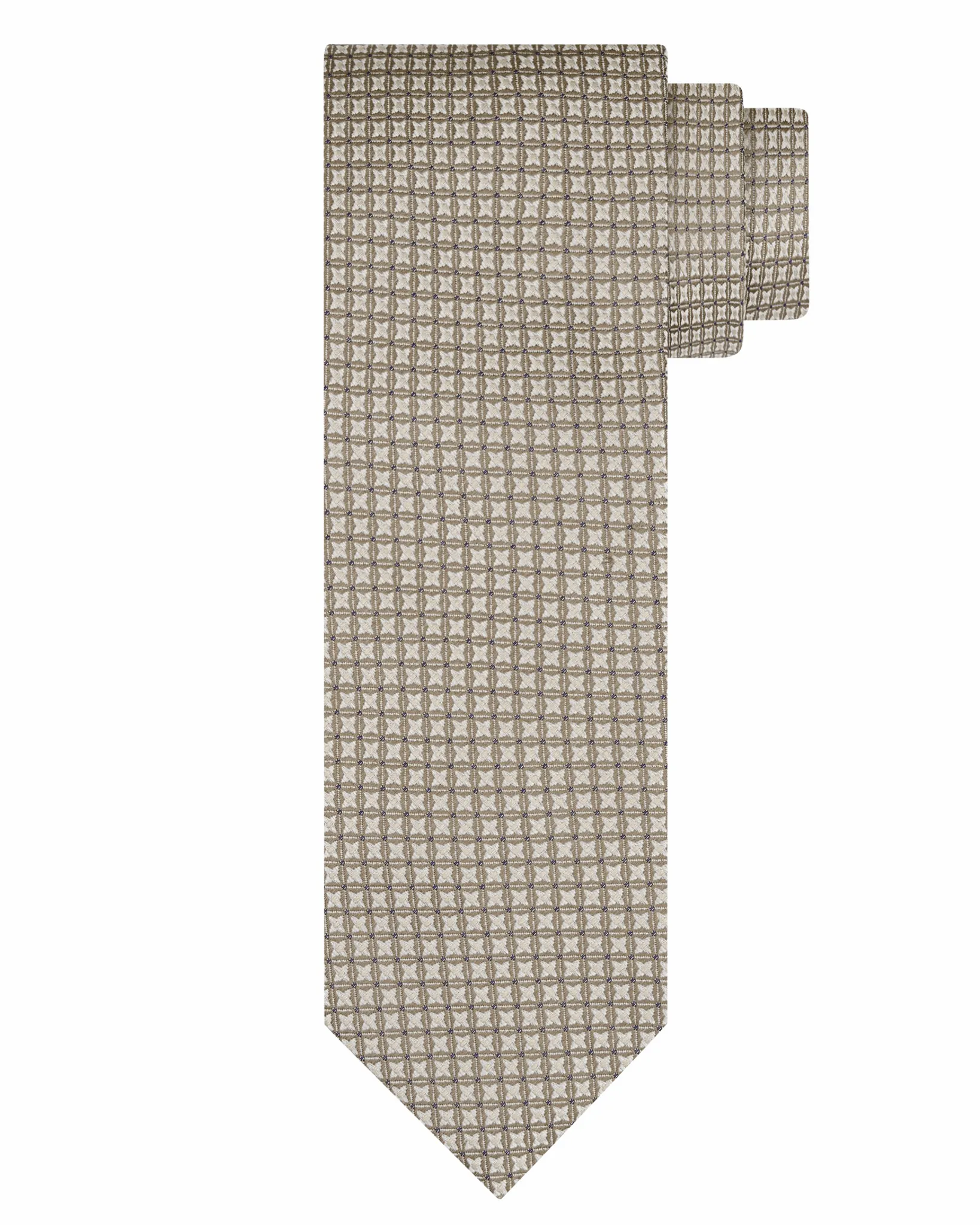 Profuomo Stropdas Beige 114218-001-0