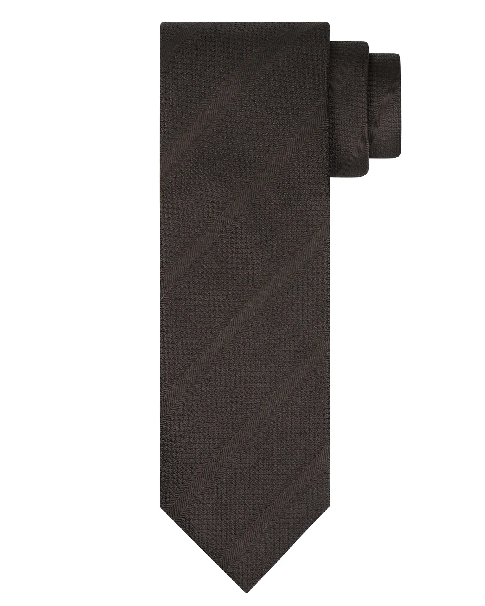 Profuomo Stropdas Bruin 114223-001-0