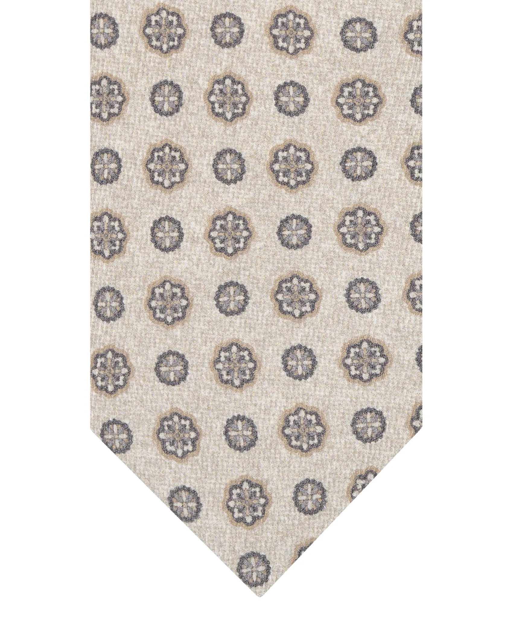 Profuomo Stropdas Beige 114224-001-0