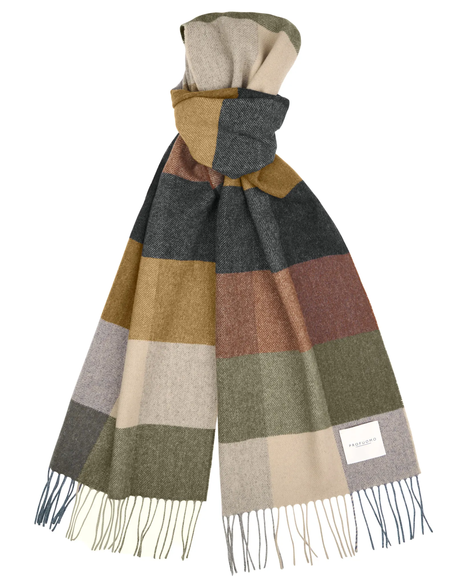 Profuomo Sjaal Bruin 114256-001-0
