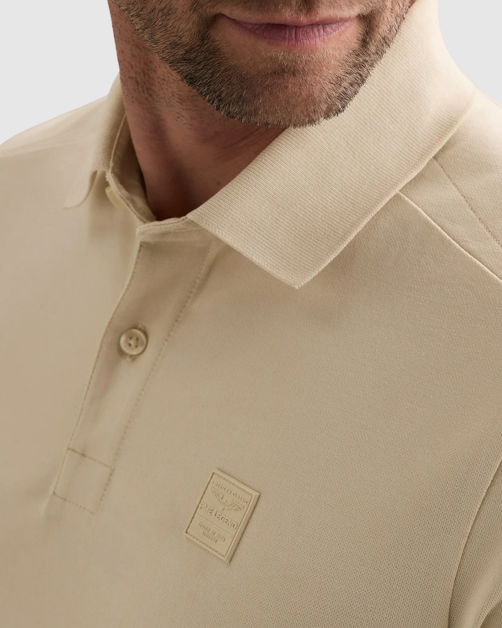 PME Legend Polo Korte mouw Wit 114274-001-L