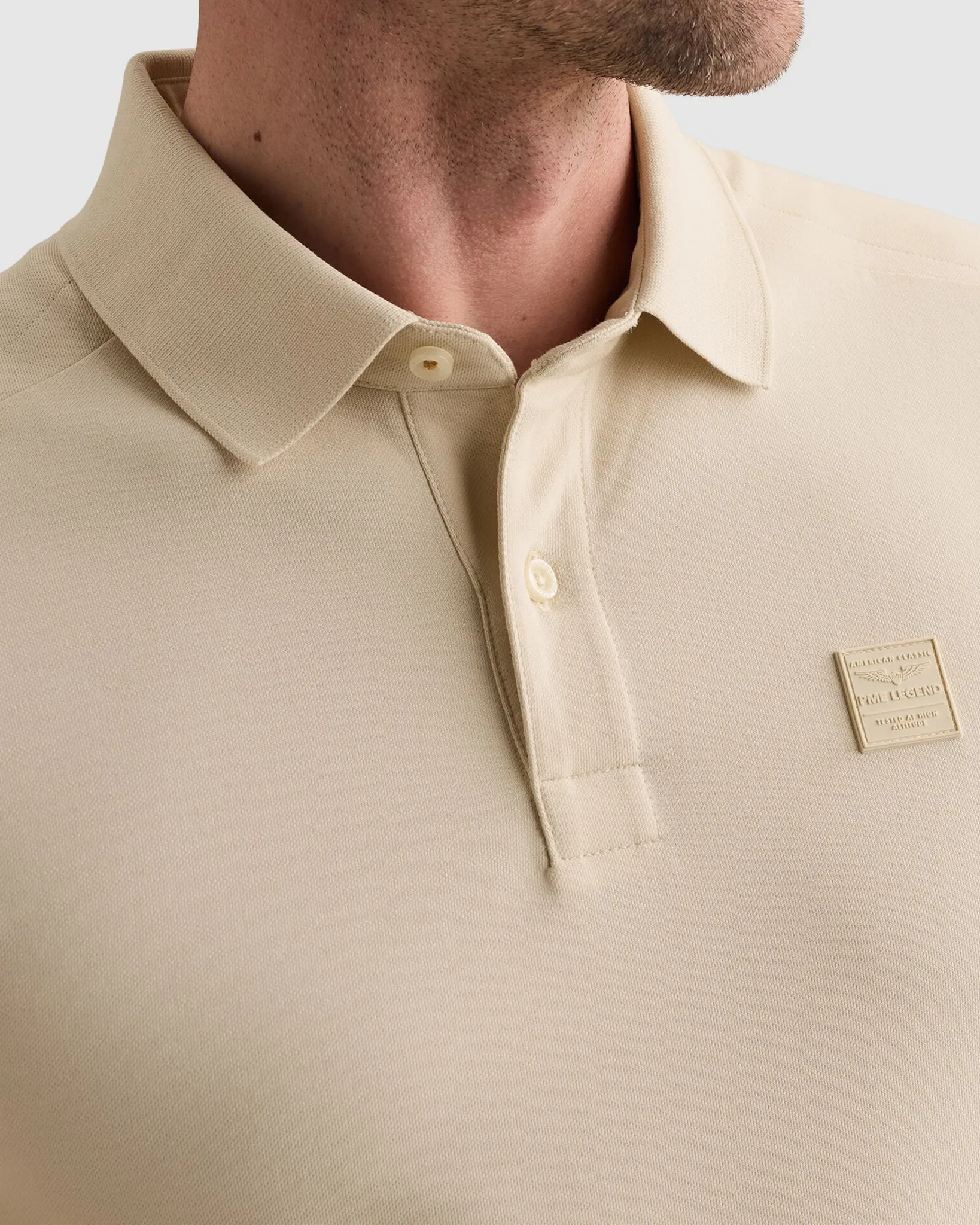 PME Legend Polo Korte mouw Wit 114274-001-L