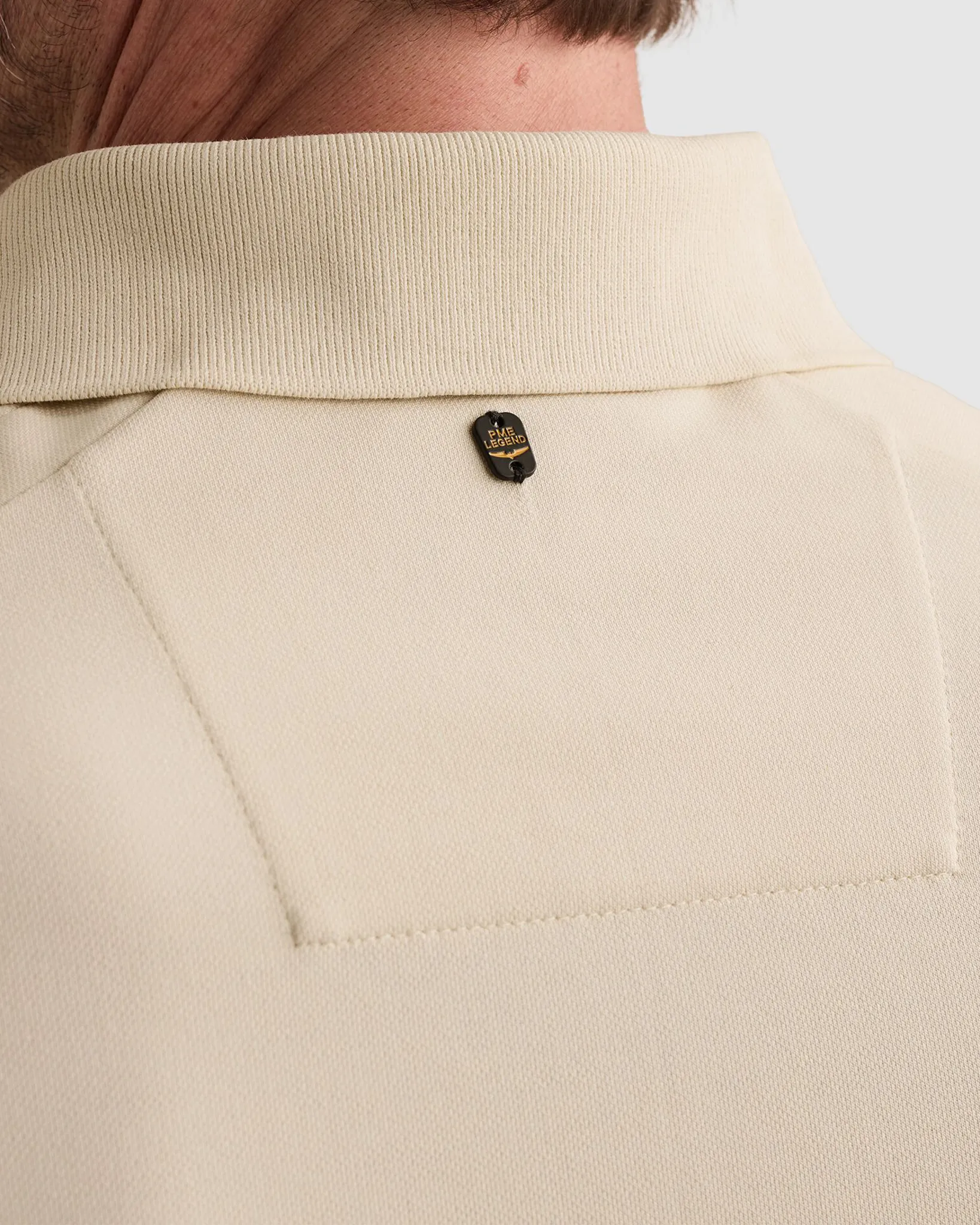 PME Legend Polo Korte mouw Wit 114274-001-L