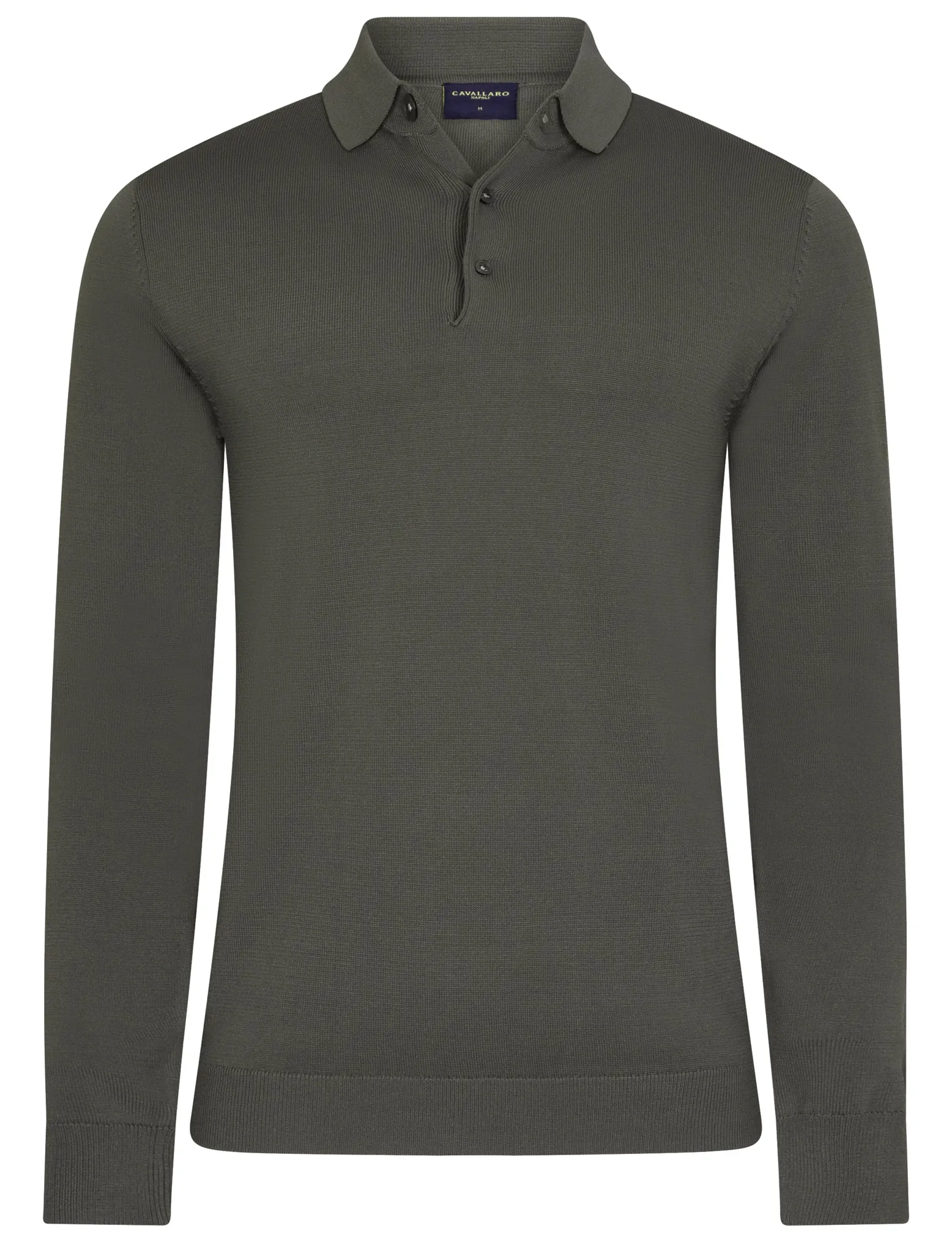 Cavallaro Polo lange mouw Milacio Groen 114300-001-L