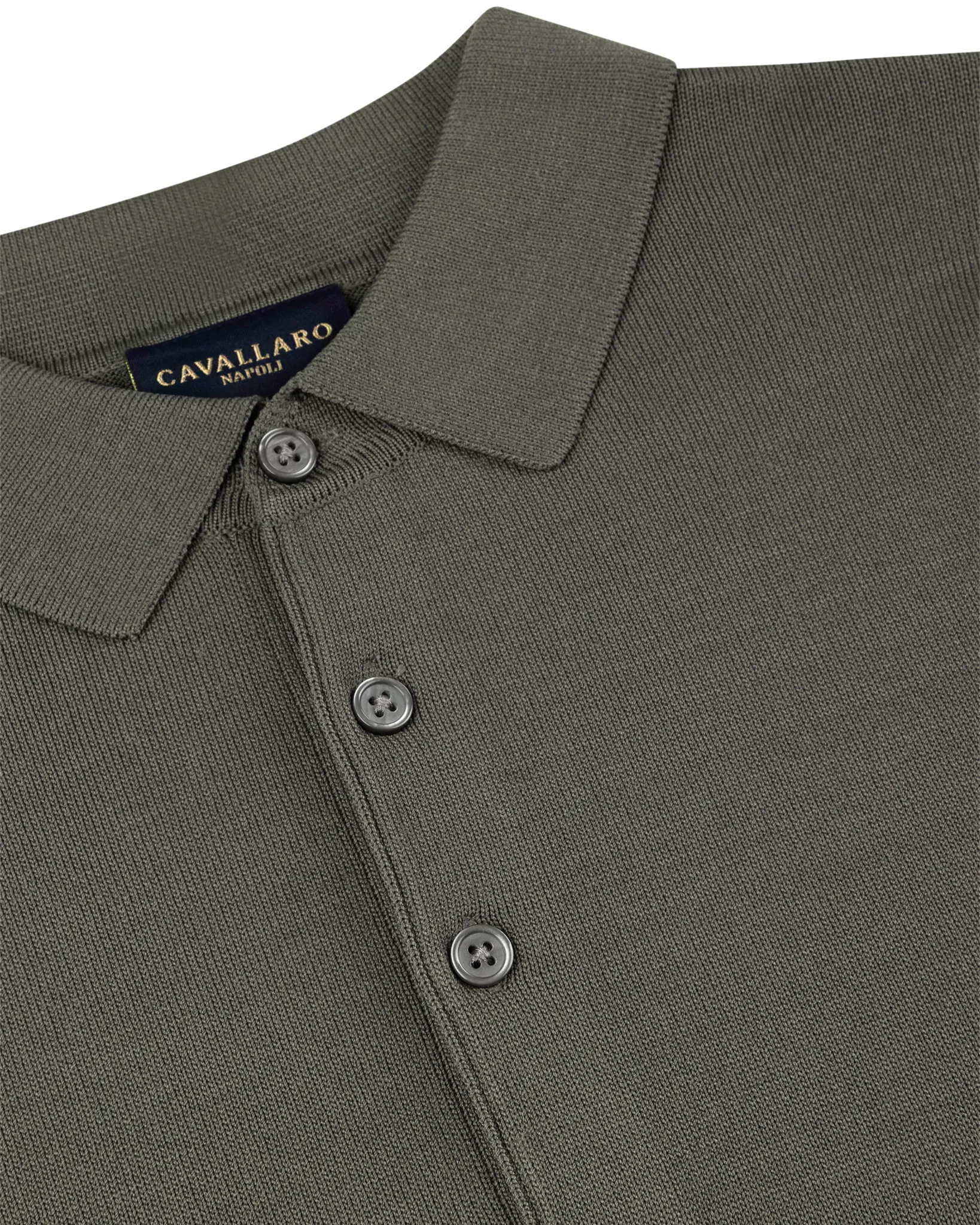 Cavallaro Polo lange mouw Milacio Groen 114300-001-L