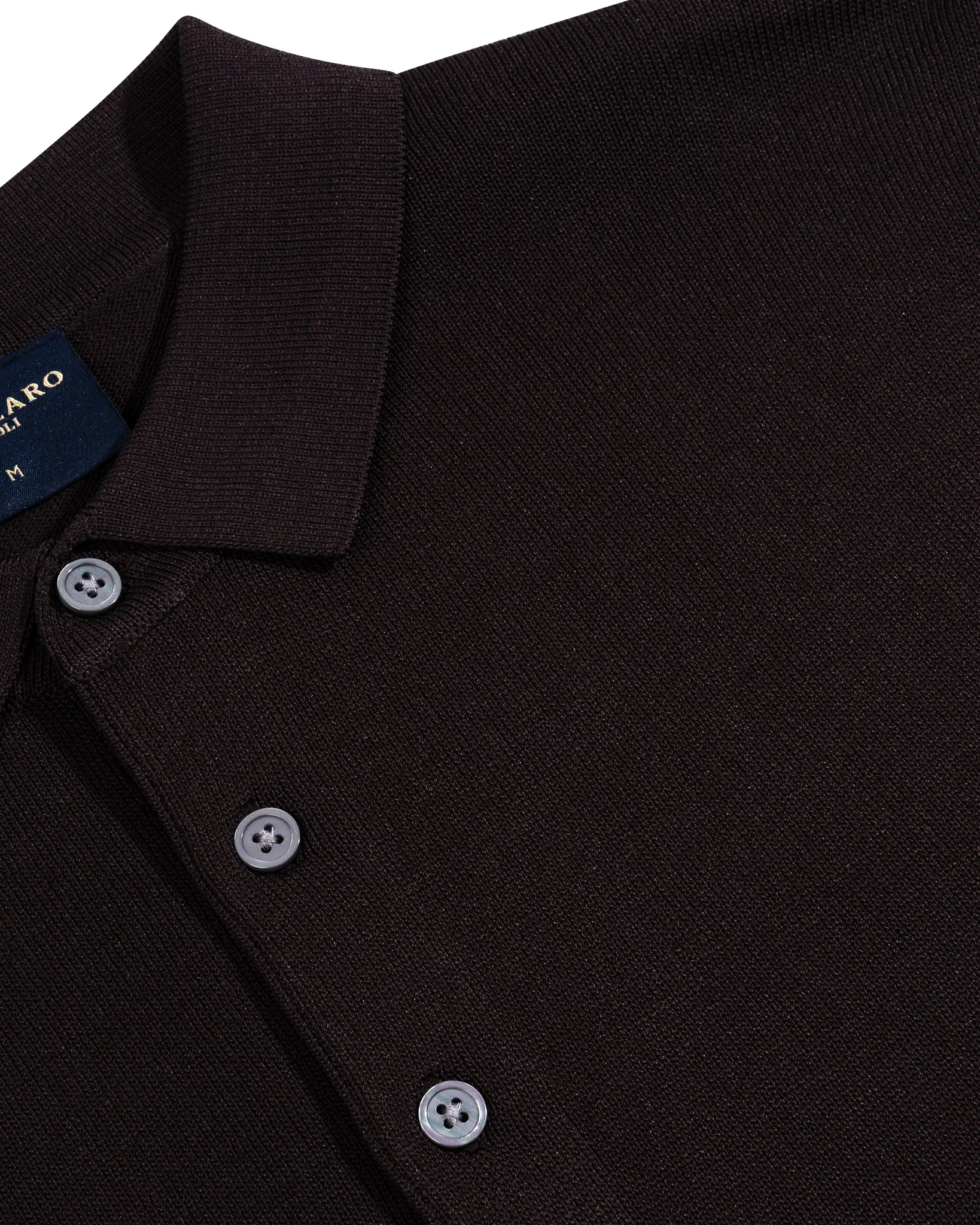 Cavallaro Polo lange mouw Milacio Bruin 114303-001-L