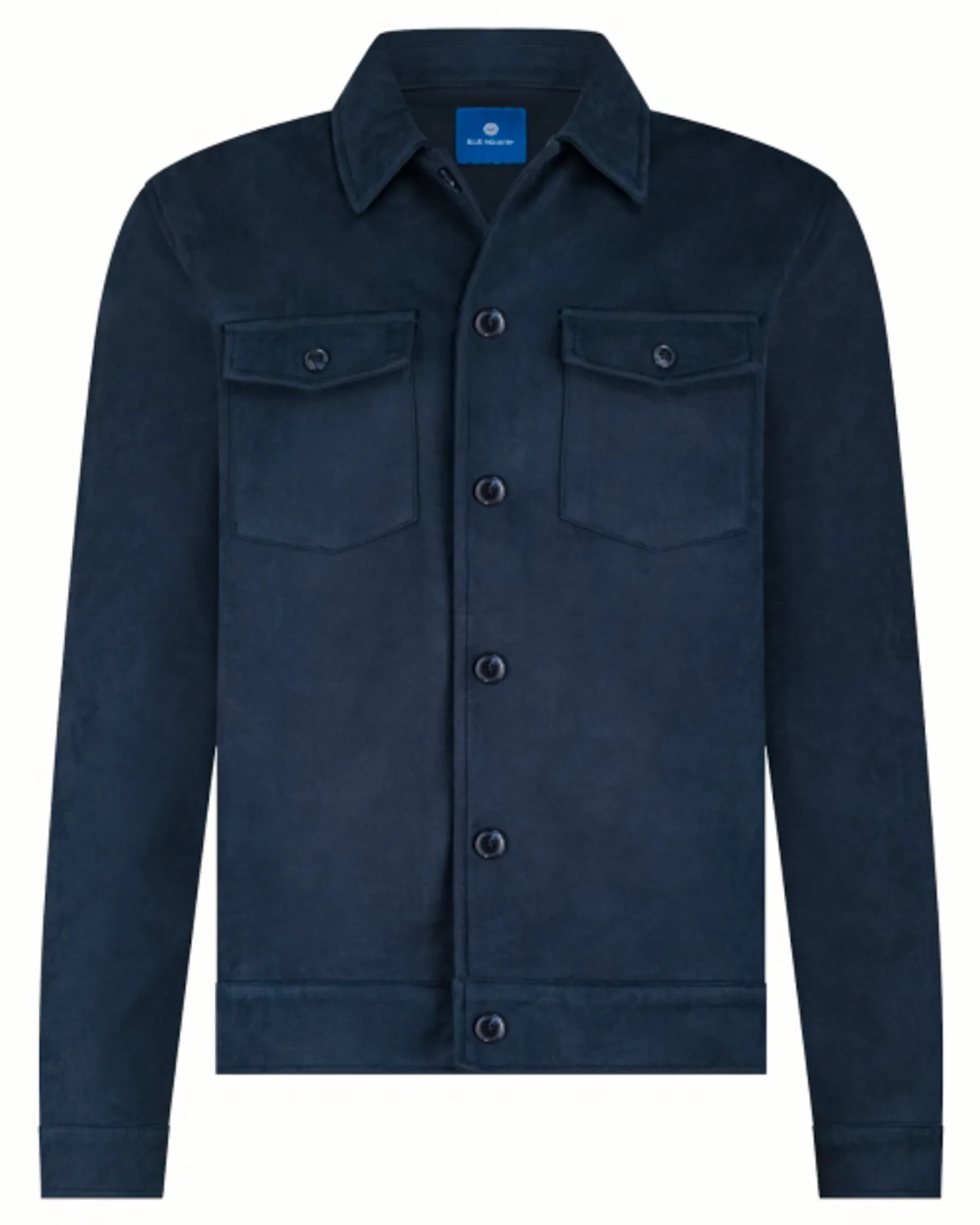 Blue Industry Overshirt Milanow25-M42 Donker blauw 114405-001-L