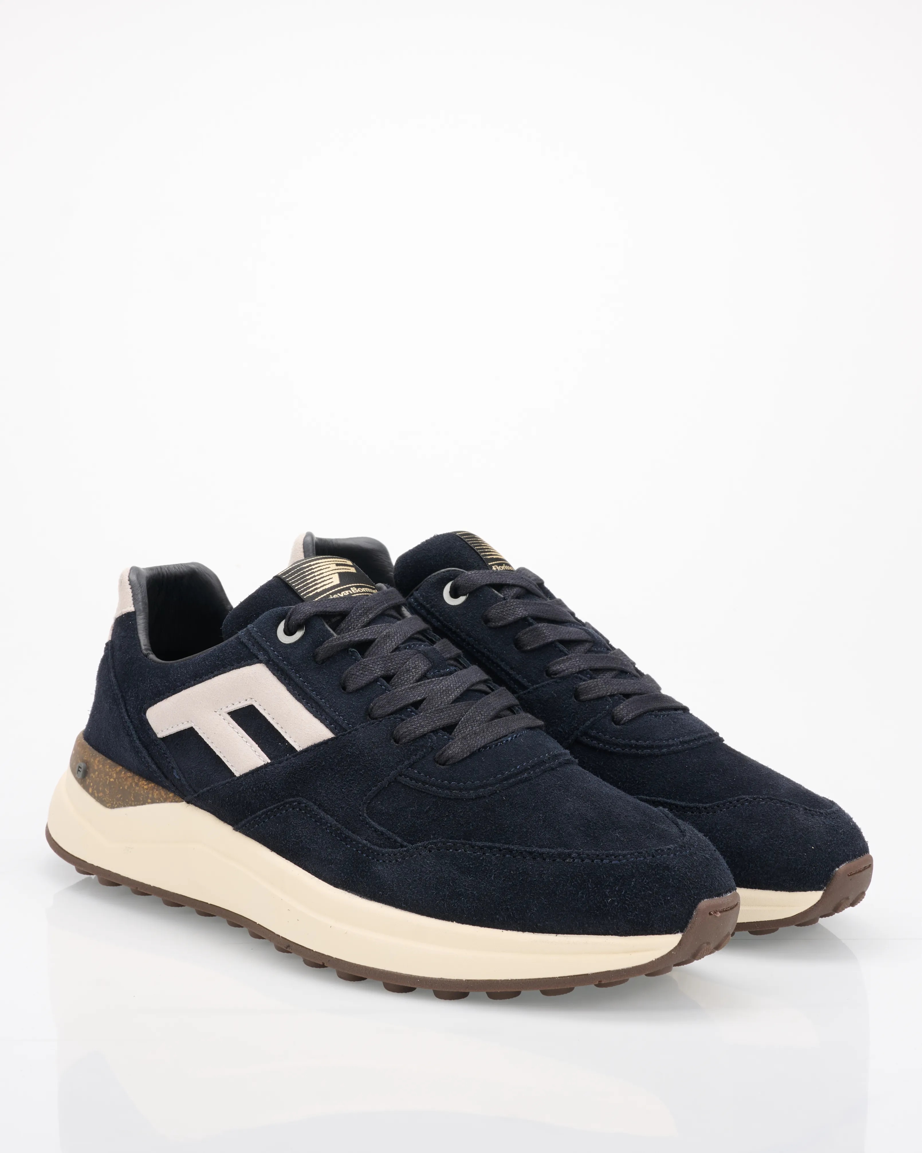 Floris van Bommel De Trikker Sneakers Beige 114427-001-10
