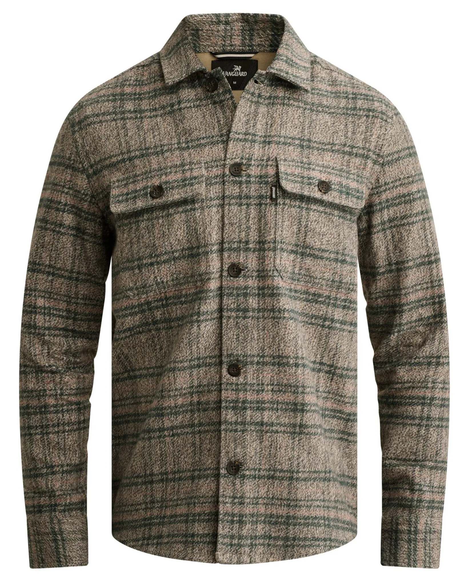 Vanguard Casual Overhemd Beige 114746-001-L
