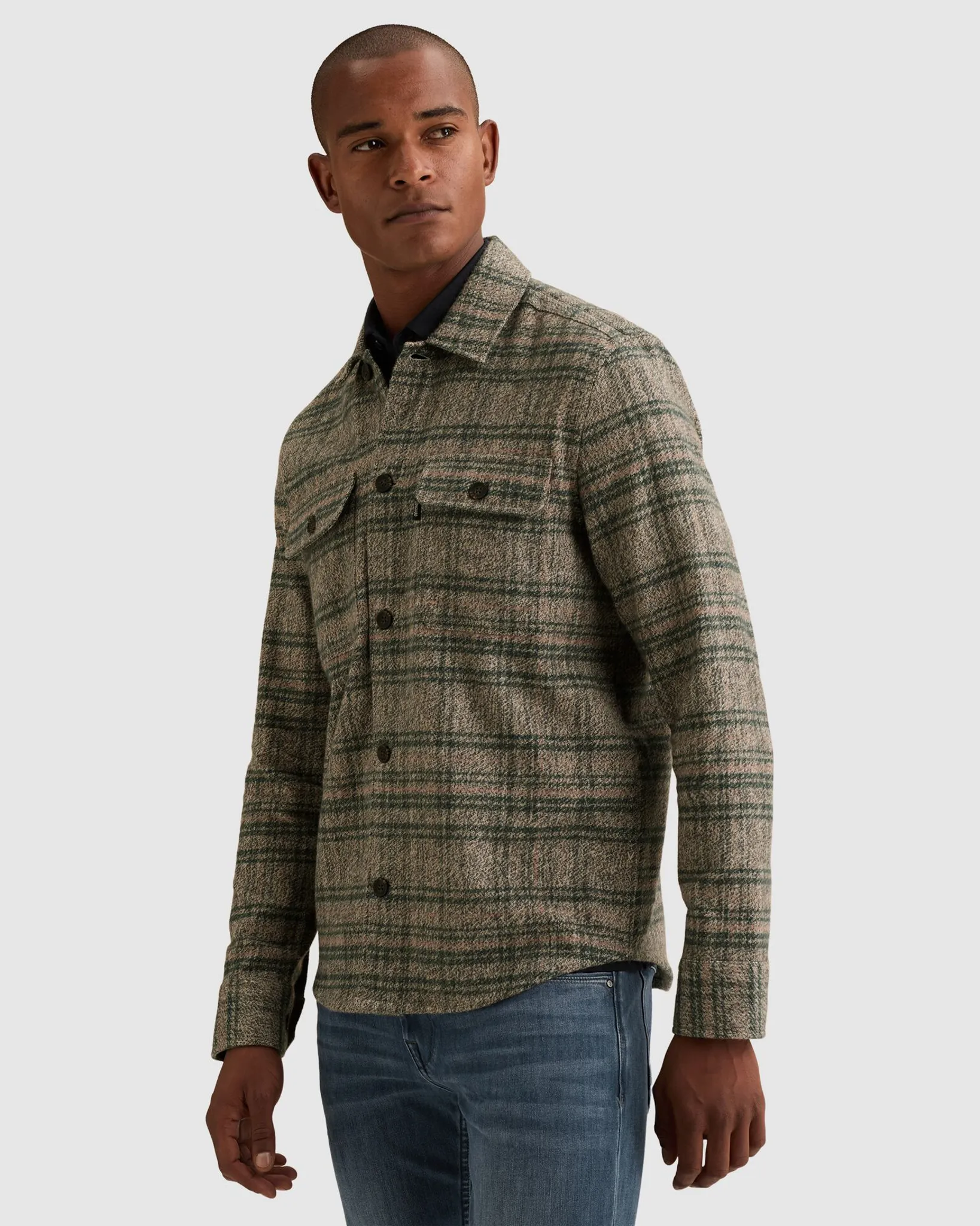 Vanguard Casual Overhemd Beige 114746-001-L