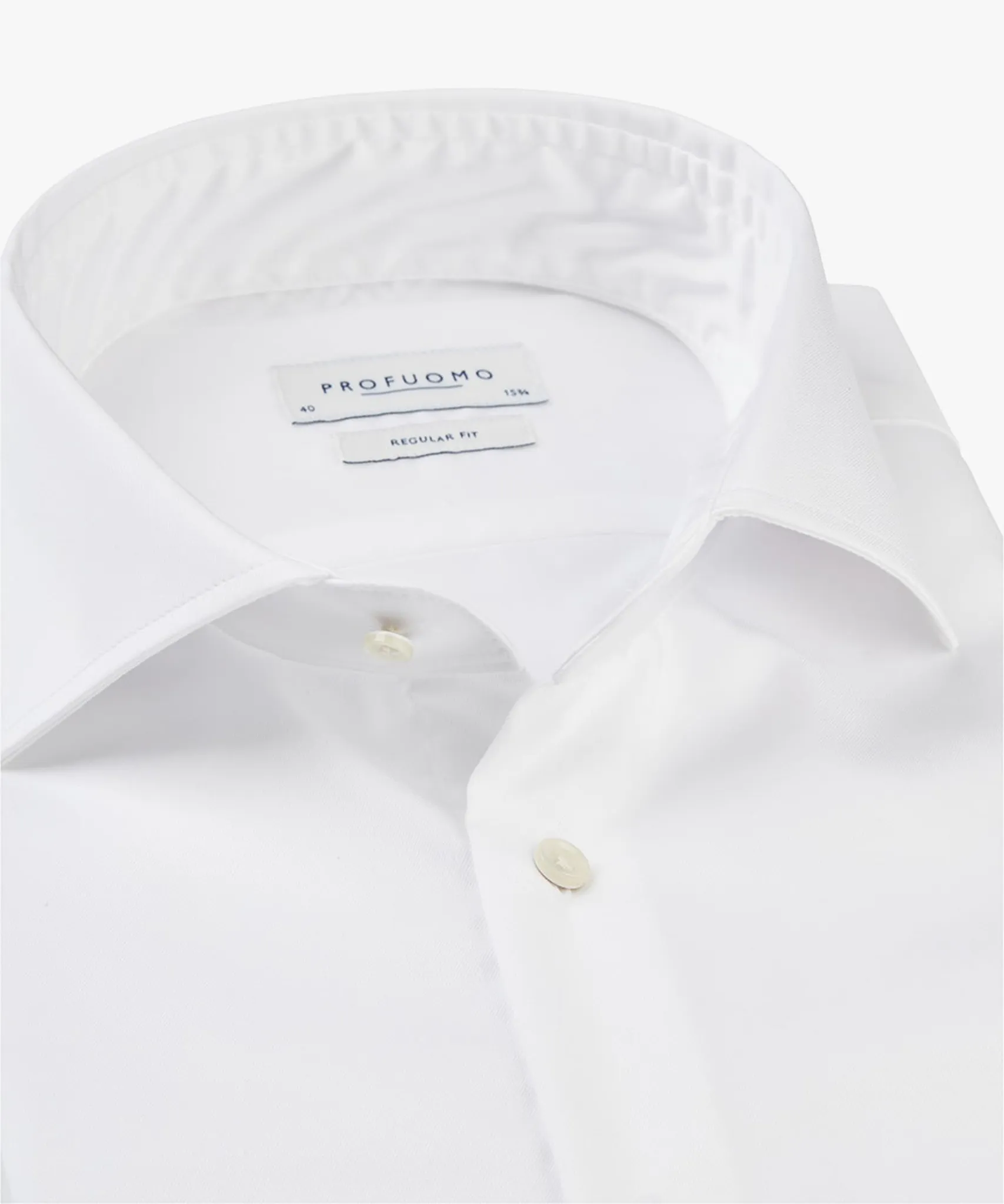 Profuomo Overhemd Wit 115235-001-45