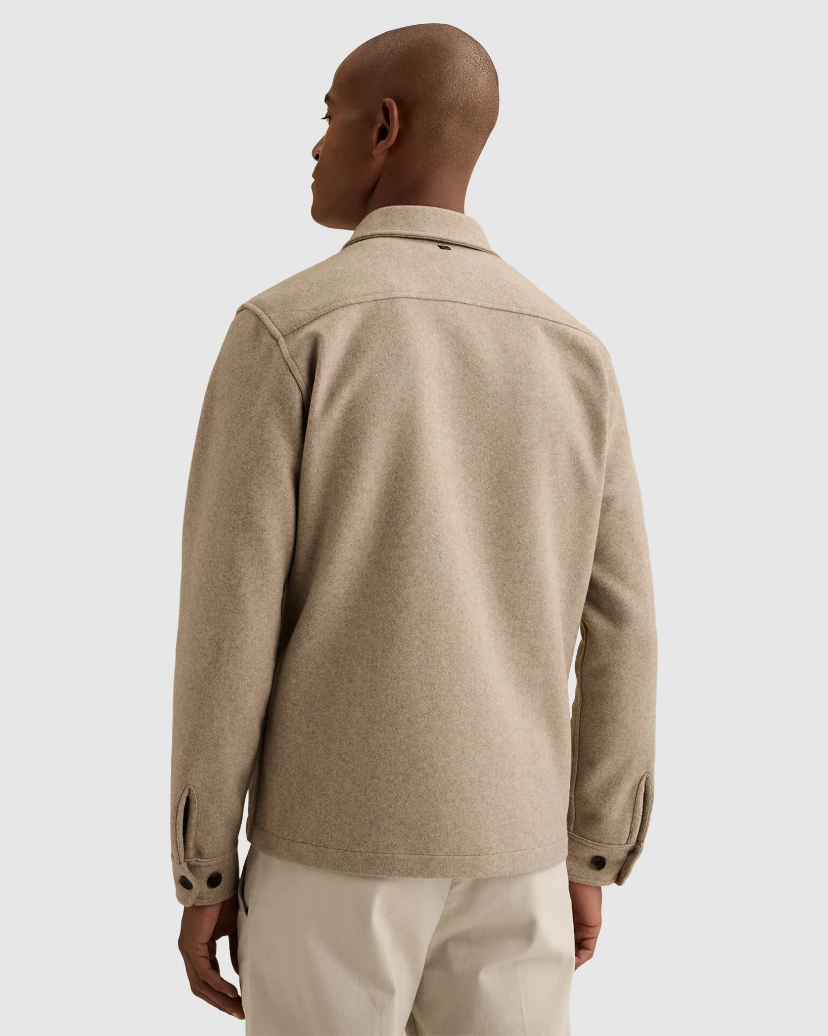 Vanguard Casual Overhemd Sand 115240-001-L