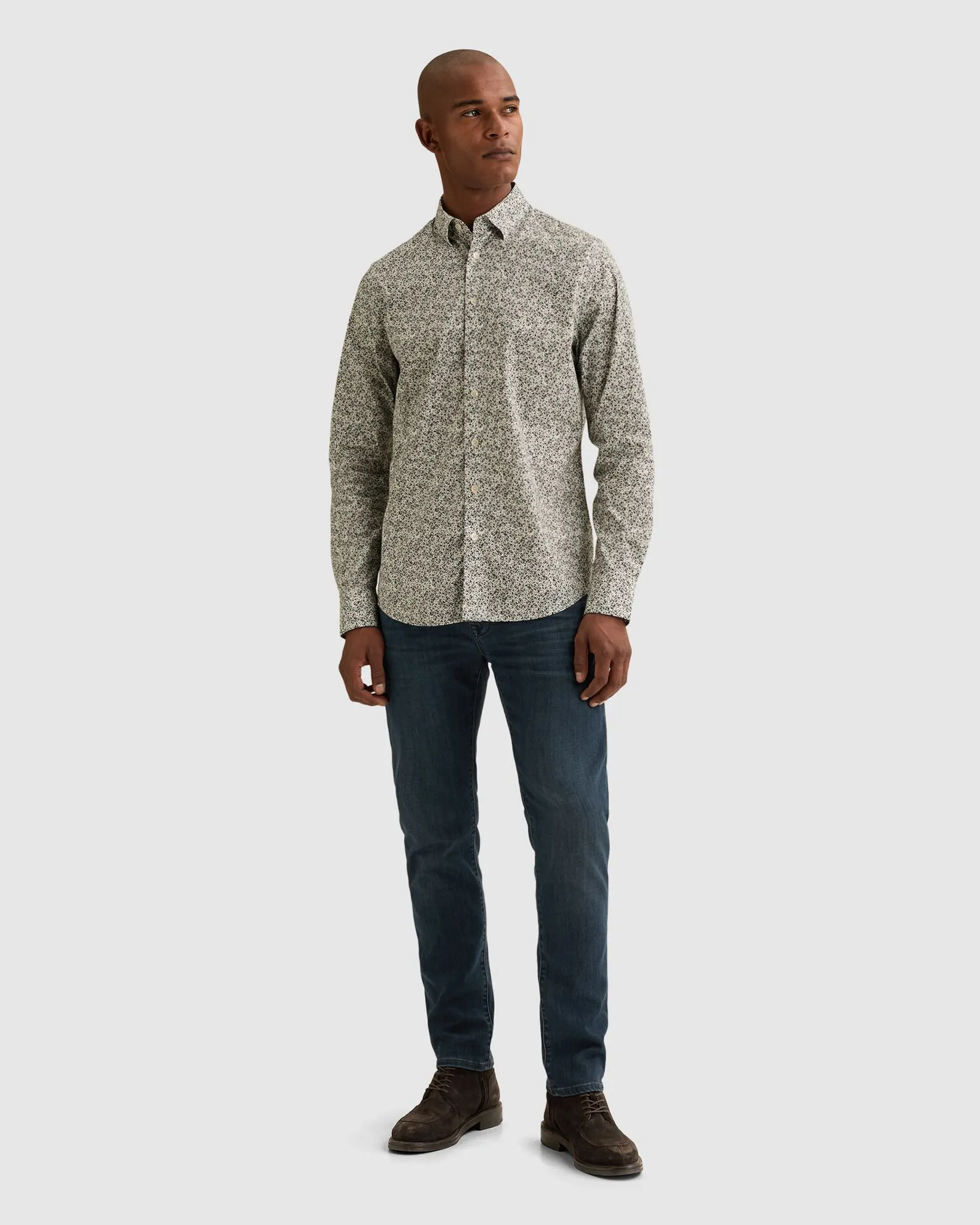 Vanguard Casual Overhemd Ecru 115251-001-L