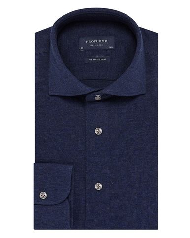 Profuomo Originale Slim fit Knitted Overhemd LM