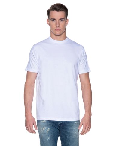 Witte heren t shirts sales ronde hals
