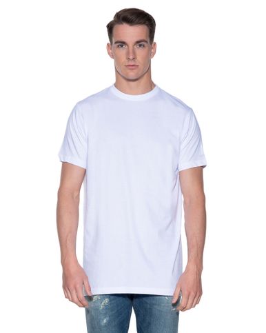 Slater Regular fit Extra long T-shirt Ronde hals