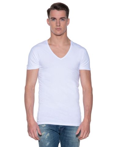 Slater Stretch T-shirt Diepe V-hals 2-pack