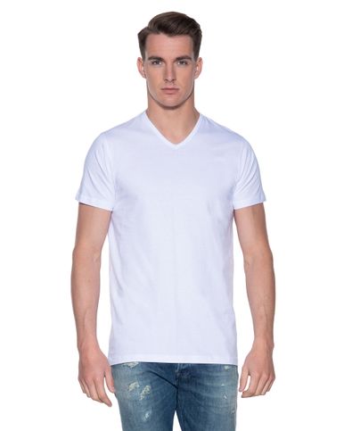 Slater Regular fit T-shirt V-hals 2-pack