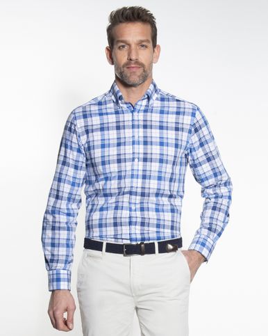 Campbell Classic Casual Overhemd LM