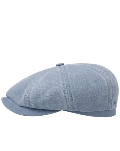 Stetson Hatteras Linnen Flat Cap
