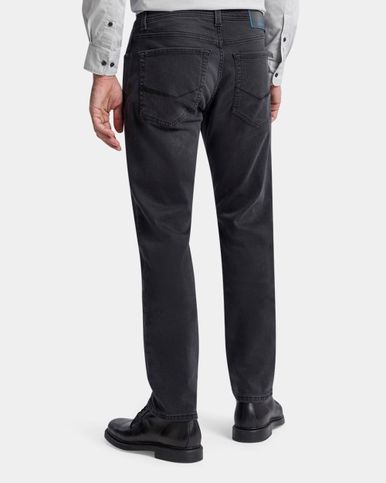 Pierre Cardin Stretch broek azuur casual uitstraling Mode Broeken Stretch broeken 