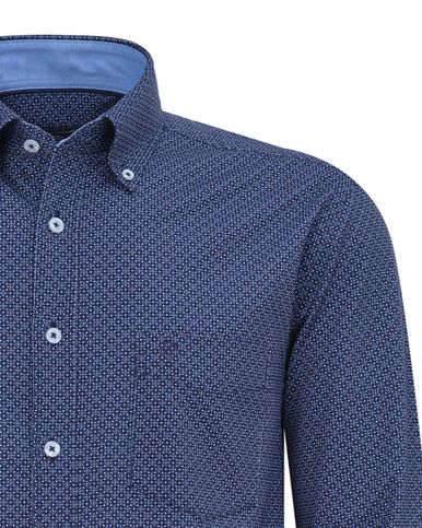 Campbell Classic Casual Overhemd LM