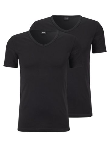 Hugo Boss Menswear V-neck 2-Pack T-shirt KM