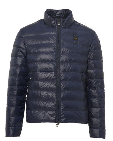 Blauer Gewatteerde jas