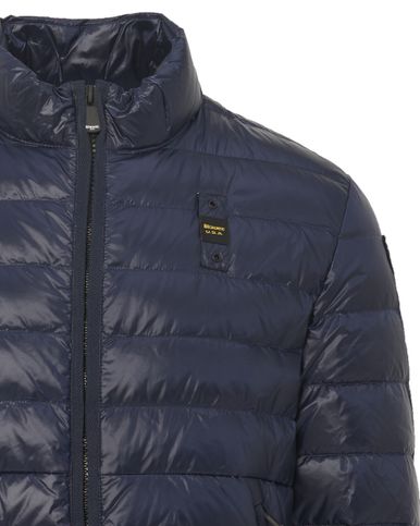 Blauer Gewatteerde jas
