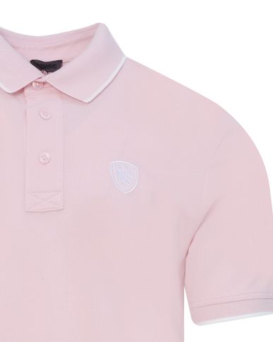 Blauer Polo KM