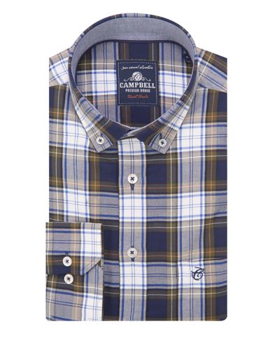 Campbell Classic Casual Overhemd LM