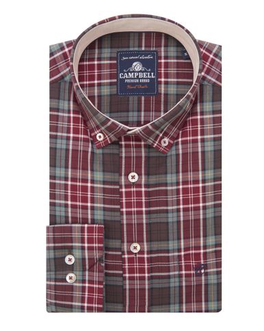 Campbell Classic Casual Overhemd LM