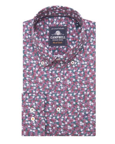 Campbell Classic Casual Overhemd LM