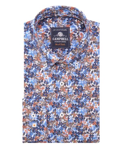 Campbell Classic Casual Overhemd LM