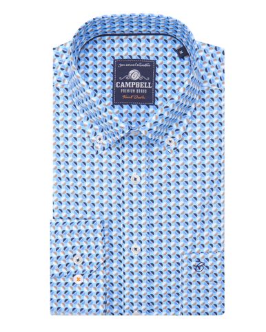Campbell Classic Casual Overhemd LM