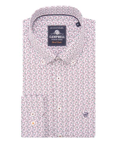 Campbell Classic Casual Overhemd LM