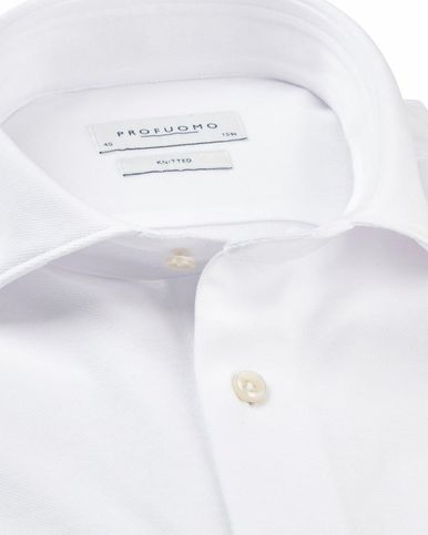 Profuomo Knitted Mercerised Overhemd LM