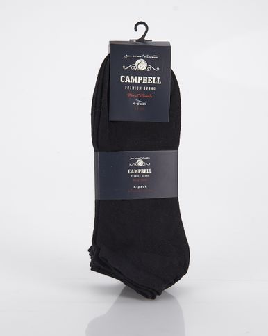 Campbell Classic Enkelsokken 4-pack 