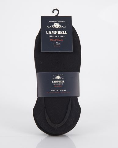 Campbell Classic Footies Sokken 4-pack 