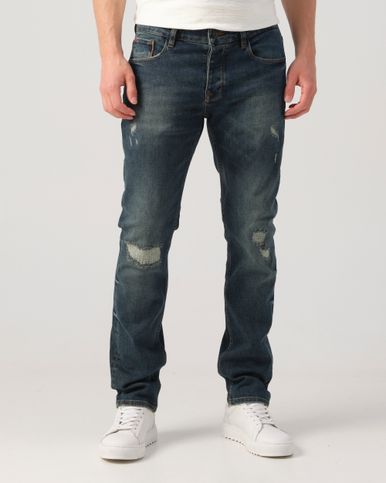 J.C. Rags Joah Heavy washed scraped Jeans